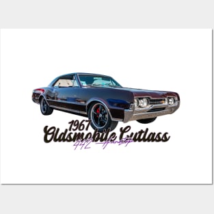 1967 Oldsmobile Cutlass 442 Hardtop Posters and Art